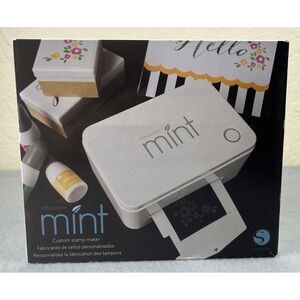 Silhouette Mint Custom Stamp Maker Machine Brand SILHOUETTE-MINT NEW SEALED